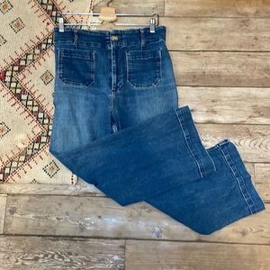 Pilcro The Skipper Anthropologie high rise jeans 31,